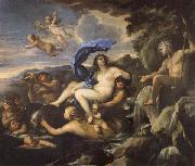 Luca Giordano he Triumph of Galatea,with Acis Transformed into a Spring Spain oil painting artist